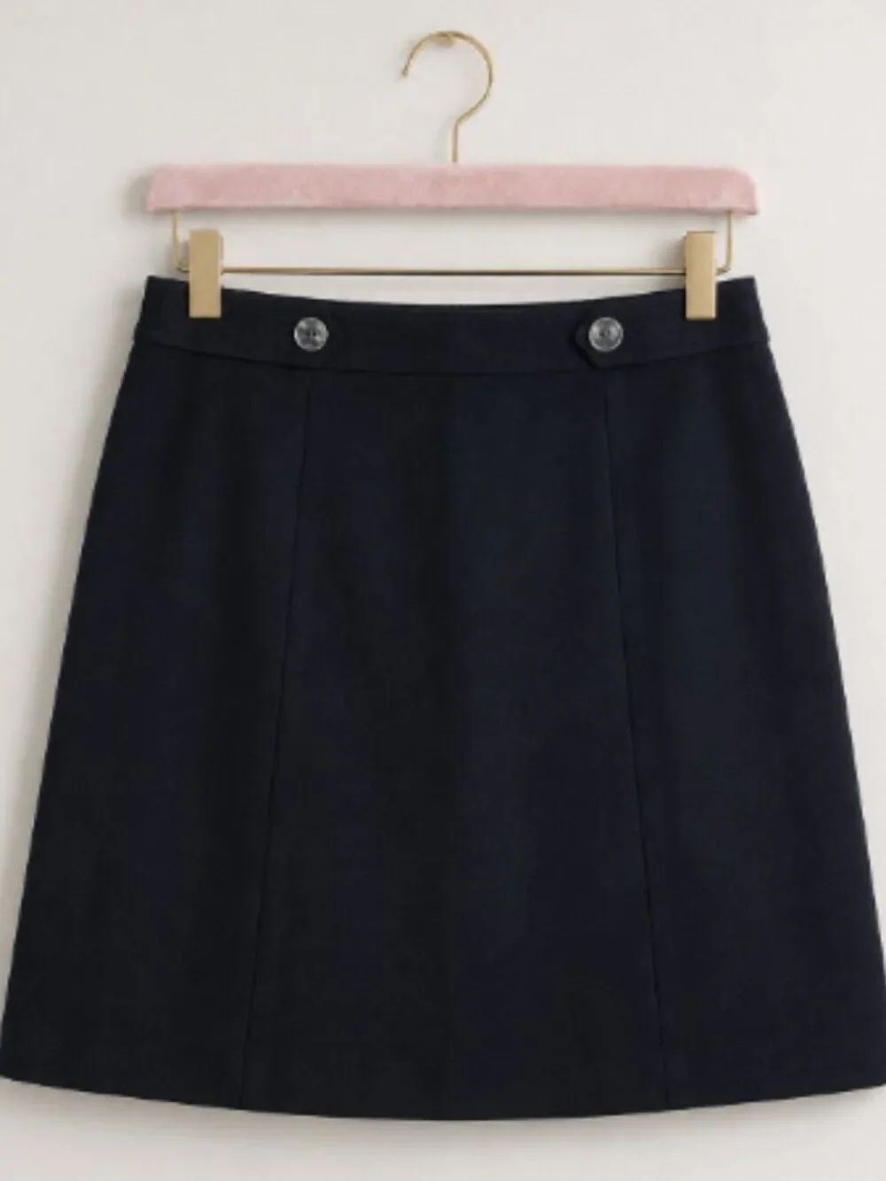 Ann Taylor LOFT Button A-Line‎ Accent Skirt - Size 10 Petite